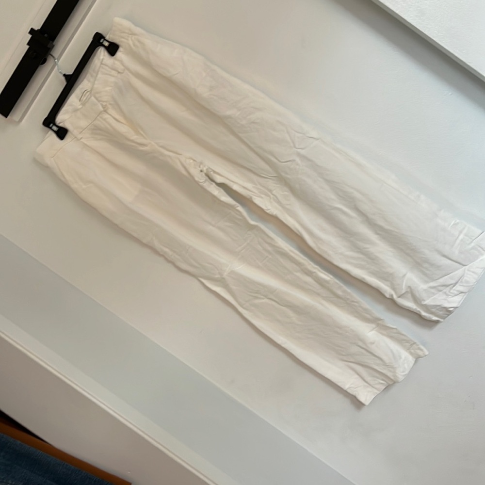 H&am white trousers